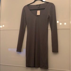 Long sleeve bodycon dress
